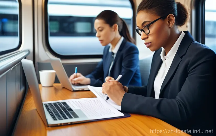 식품위생사 시험 난이도 분석 - **Prompt:** A diverse young adult student, male or female, intensely focused at a well-organized stu...